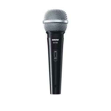 Imagem de Microfone Shure SV100 com Fio - Preto