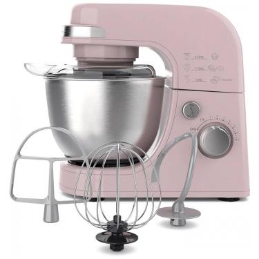 Imagem de Batedeira Elétrica de Bancada 4 Litros 7 Velocidades em Aço Inoxidável, 110V 300W, Hamilton Beach, Rosa