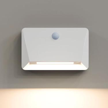 Imagem de uuffoo Luminária De Parede Com Sensor Magnético - Recarregável, Multissensor, Noturna, Detecção Movimento 120°, 3 Níveis Brilho, Lâmpada Interna Sem Fio Para Decoração Casa E Páscoa