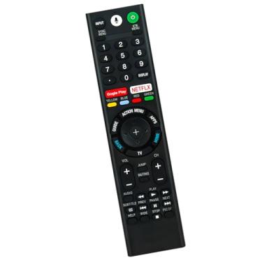 Imagem de Controle remoto de comando de voz de substituição RMF-TX300U RMF-TX200U RMF-TX201U Adequado para Smart TV Sony 4K Ultra HD HDR 2017 XBR-43X800E XBR-49X800E XBR-55X850D XBR-55X850S XBR-55X850S 55 x 93