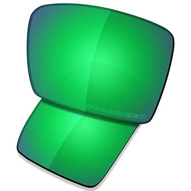 Imagem de SAUCER Lentes de reposição premium e protetores de nariz compatíveis com óculos de sol Costa Del Mar Tower High Defense - Verde Jade polarizado