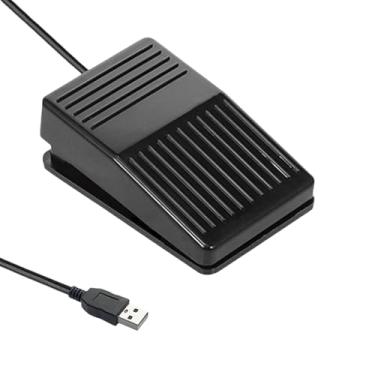 Imagem de KiBcsLic Interruptor de pedal USB Pré-programa profissional para teclado Acessório versátil e leve Plug and Play PC Pedal, Type C Interface