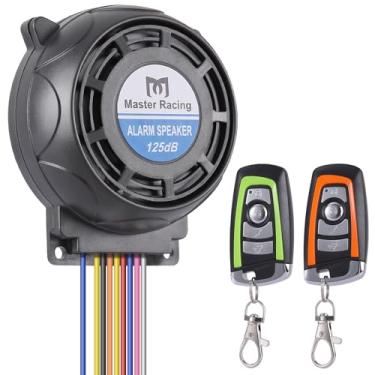 Imagem de Rupse O alarme antifurto de controle remoto de motocicleta tem sensibilidade ajustável, funções de partida e parada e é adequado para quadriciclos, veículos off-road, motocicletas e scooters