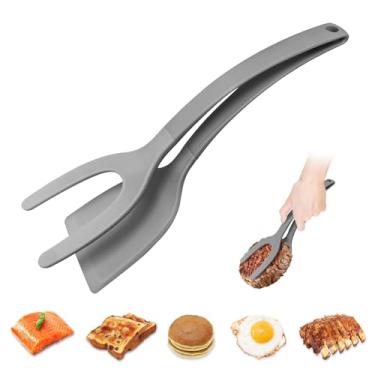 Imagem de Espátula de silicone, espátula de cozinha livre de BPA, espátulas de borracha de alta resistência ao calor, utensílios de cozinha ideais para panelas antiaderentes, refogar, fritar, assar, virar e