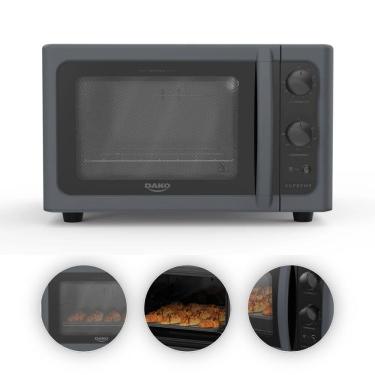 Imagem de Forno Elétrico Dako Supreme 44L Titanium Bancada Com Grill Dourador Timer 1500W

 127V