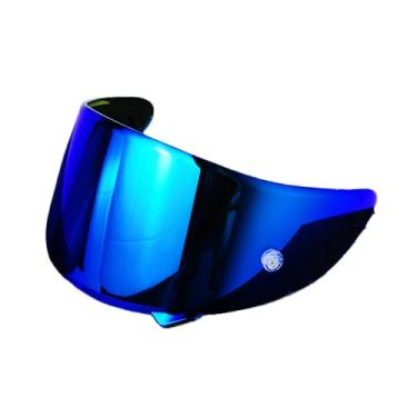 Imagem de Protetor de capacete X14 para SHOEI Z7 CWR1 RF1200 Xspirit NXR viseira de alta resistência proteção solar corte UV Visera Casco Moto acessórios (apenas uso Revo Deep Blue-day)