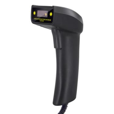 Imagem de Garosa Leitor de Código de Barras USB 1D, Leitor CCD Com Fio, Gatilho Manual, Digitalização Rápida para Lojas de Varejo e Bibliotecas (USB 1D)