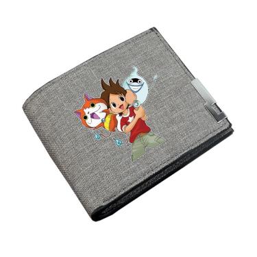 Imagem de Wallet Yo-kai Watch Anime Characters Slim Bifold Canvas