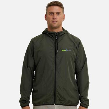 Imagem de Jaqueta Corta Vento Masculino Corrida WSS Never Give Up!-Masculino