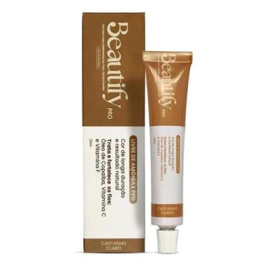 Imagem de Tintura Beautify Pro Castanho Claro Brow Lamination Cílios