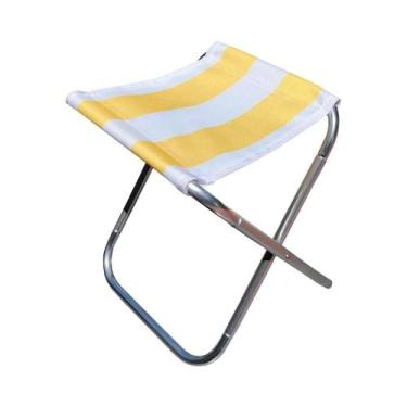 Imagem de Cadeira De Camping Portátil E Dobrável Ultralight Para Piqueniques E P