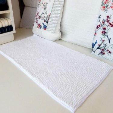 Imagem de Tapete para Banheiro Appel PopCorn 50cm x 70cm, Branco