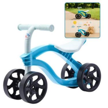 Imagem de Bicicleta Equilíbrio Infantil Futurista Sem Pedal 4 Rodas Aprendizagem