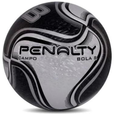 Imagem de Bola Futebol Campo Penalty 8 X, Preto, UN