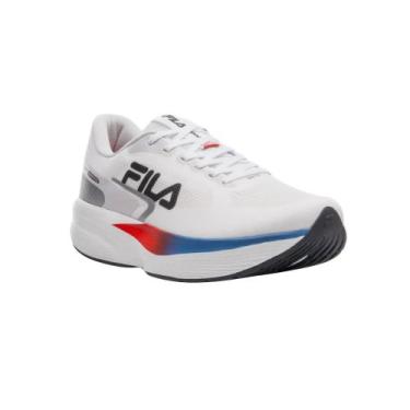 Imagem de Tênis de Corrida Racer Fastpace Feminino - Sem marca, Branco, Vermelho