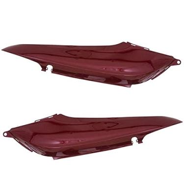 Imagem de Tampa Lateral Compatível Com Biz 125 + Ex 2012 Vermelho Metálico