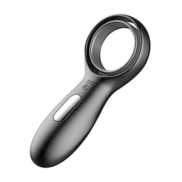 Imagem de Anel Vibratório Duplo Para Homens Brinquedo Sexual Para Retardar a Ejaculação Anel Peniano Com 10 Modos de Ereção Massageador de Longa Duração Zatla Shop (C)