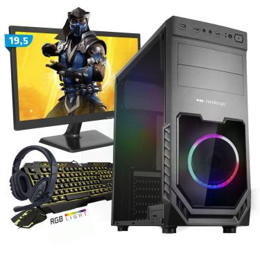 PC Gamer Completo 3green FPS Intel Core I7 16GB RAM, Geforce GTX 1660 4GB,  + Monitor 3gf-037 