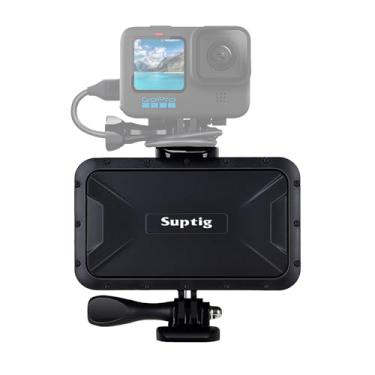 Imagem de Suptig Caricatore portatile, 7800 mAh, impermeabile, compatibile con GoPro Hero 10 Hero 9 Hero 8 Hero 7 Hero 6 Hero 5 Hero 4 Hero Session Hero + DJI osmo AKASO fotocamera digitale e smartphone
