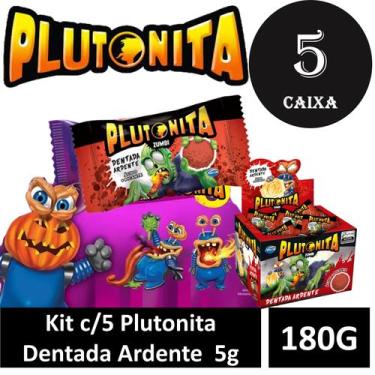 Imagem de Kit c/5  Plutonita Dentada Ardente   180g