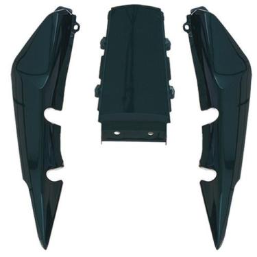 Imagem de Rabeta Kit 3 Peças Cromo Forte Moto Honda Titan 150 2004 À 2008, VERDE