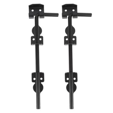 Imagem de Haste de Queda de Portão de Parafuso de Cana Resistente de 12, Hardware de Rolha de Portão de Aço Carbono, Trava de Aterramento de Portão para Cercas de Madeira Portas de Metal