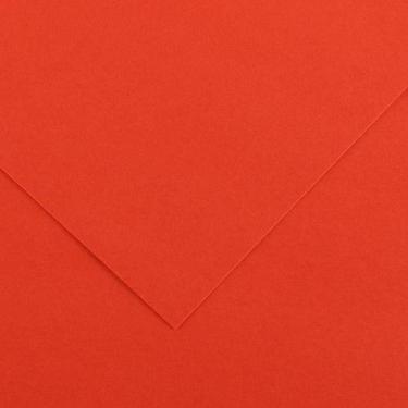 Imagem de Papel Canson Iris Vivaldi A4 185g Vermelho Tomate 25 Folhas
