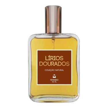 Imagem de Perfume Feminino Lírios Dourados 100Ml Com Óleo Essencial - Essência D