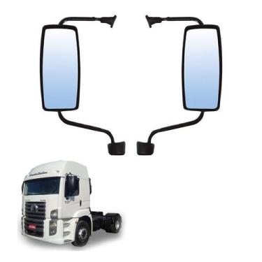Imagem de Conjunto Retrovisor Vw Constellation Completo Par LD LE - Globo