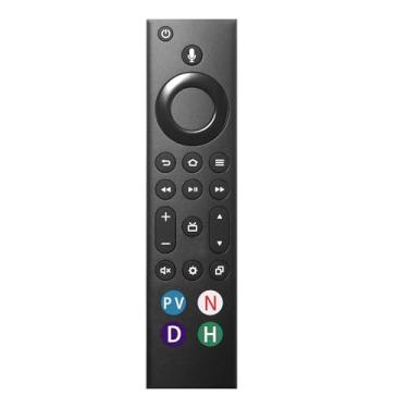Imagem de Controle remoto de voz compatível com Insignia para Pioneer - Smart TV para Smart TVs Stick/TV Cube/4K Max/4K/Stick Lite, Smart TVs 3ª geração