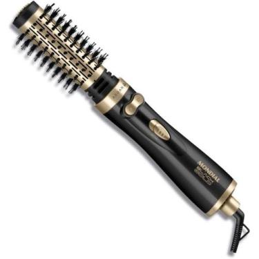 Imagem de Escova Rotativa Argan, Mondial, Preto/Champagne, 1000W, 110V - ER-11-A