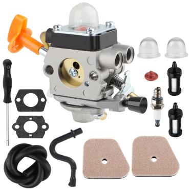 Imagem de SIMPERAC Carburador FS 90R para Stihl FS90R FS110R HT101 FS90 FS100 FC90 HL100 Peças de aparador de ervas daninhas C1Q-S174A Carburador para serra de vara Stihl HT101 HT100 KM90R KM110R Kombi Motor