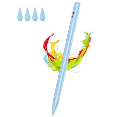 Imagem de Kenkor Caneta Stylus para iPad 9, 10 e 11ª geração (A16) 2018-2025 com rejeição de palma, inclinação, lápis digital para Apple iPad 6/7/8/9/10/11th(A16), Pro 27.9 cm/32.8 cm/33.0 cm/M4, Air 3/4/5th/M2