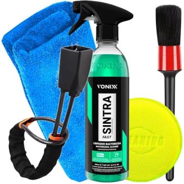 Imagem de Kit Sintra Fast 500ml Vonixx Trava Volante Item De Segurança Karbox e Acessórios Karbox