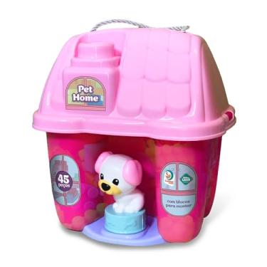 Imagem de BABY LAND PET HOME COM BLOCOS ROSA