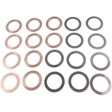 Imagem de Yeasliy Kit de embreagem de entrada 20X 83962386 83962387 compatível com New Holland 250C 260C 345C 445C 455D 675D 655D 575D