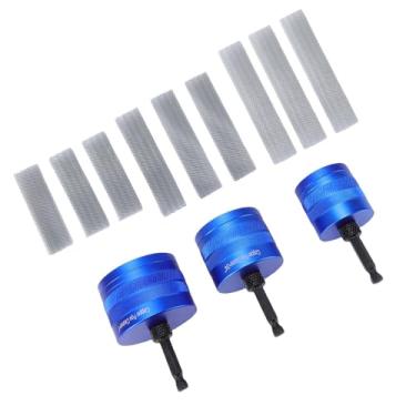 Imagem de YWBL-WH Conjunto de Limpador de Tubos de Cobre, 3 Unidades de 1/2 pol. 3/4 pol. 1 Ferramentas de Encanamento de Metal para Remoção de Tinta e Limpeza Profunda Com Haste Hexagonal