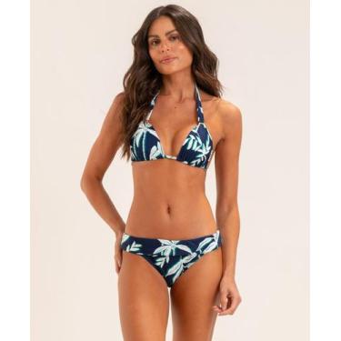 Imagem de Biquíni Cortininha de Pala Estampa Folhagem - APNEIA, Estampa folhagem