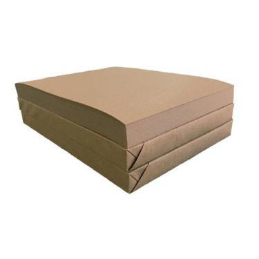 Imagem de Papel Kraft Craft Natural Marrom Escuro 180g A4 21x29,7cm - 100 folhas