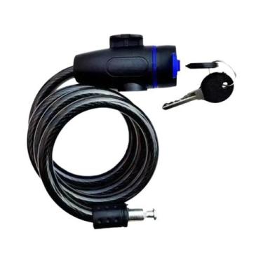 Imagem de Cadeado De Corrente De Metal Reforçado Antifurto Para Bicicleta E Moto