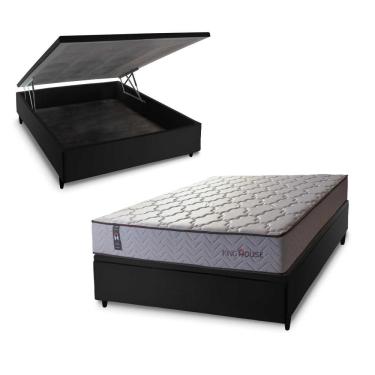 Imagem de Cama Box Baú Magnético Casal 138x188 Soft Relax King House