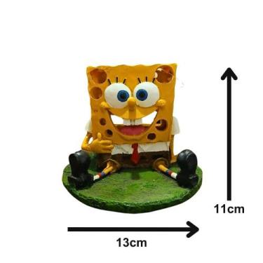 Imagem de Fragata Bob Esponja GG Decoração Aquário Fonte