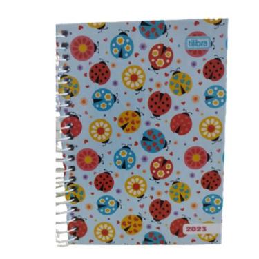 Imagem de Agenda Pepper 160 Folhas Brochura Espiral 117x164mm 2023 - Tilibra, Jo