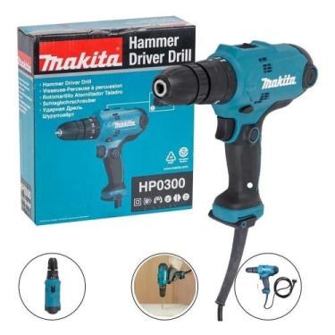 Imagem de Parafusadeira/ Furadeira De Impacto Hp0300 Makita 320w, 220V