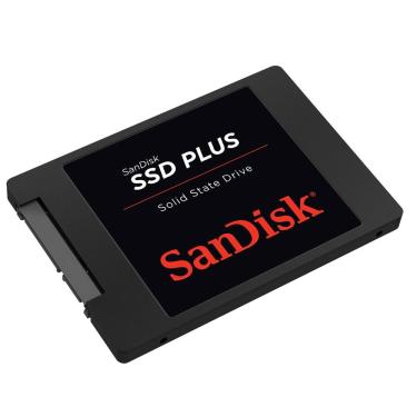 Imagem de SSD Sandisk PLUS 2.5´ SATA III 6Gb/s 240GB