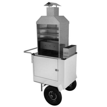 Imagem de Carrinho de Churrasco Simples com Rodas Pneumáticas - Cefaz