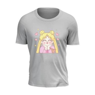 Imagem de Camiseta T-Shirt Serie Manga Sailor Moon Cut Fofo - Shap Life