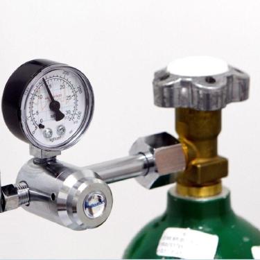 Imagem de Válvula Reguladora Para Cilindro Oxigênio Sem Fluxômetro