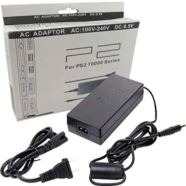 Imagem de FONTE DE ALIMENTAÇÃO AC ADAPTADOR CARREGADOR BIVOLT 100 V-240V PARA PLAYSTATION 2 PLAY 2 PS2 SLIM SERIES 70000