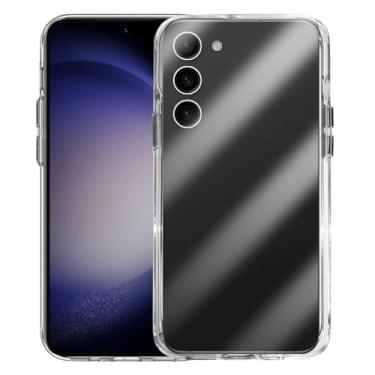 Imagem de Capa Capinha SPACE CASE Clear Ultra Resistência Híbrida Compatível Samsung Galaxy S23